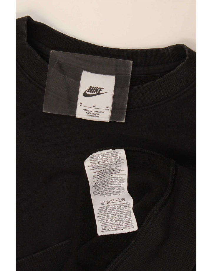 Męska bluza dresowa Nike, średnia czarna, bawełniana
