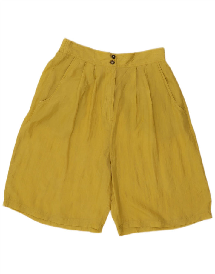 Damskie bermudy MPG z wysokim stanem IT 44 Medium W29 Żółty jedwab