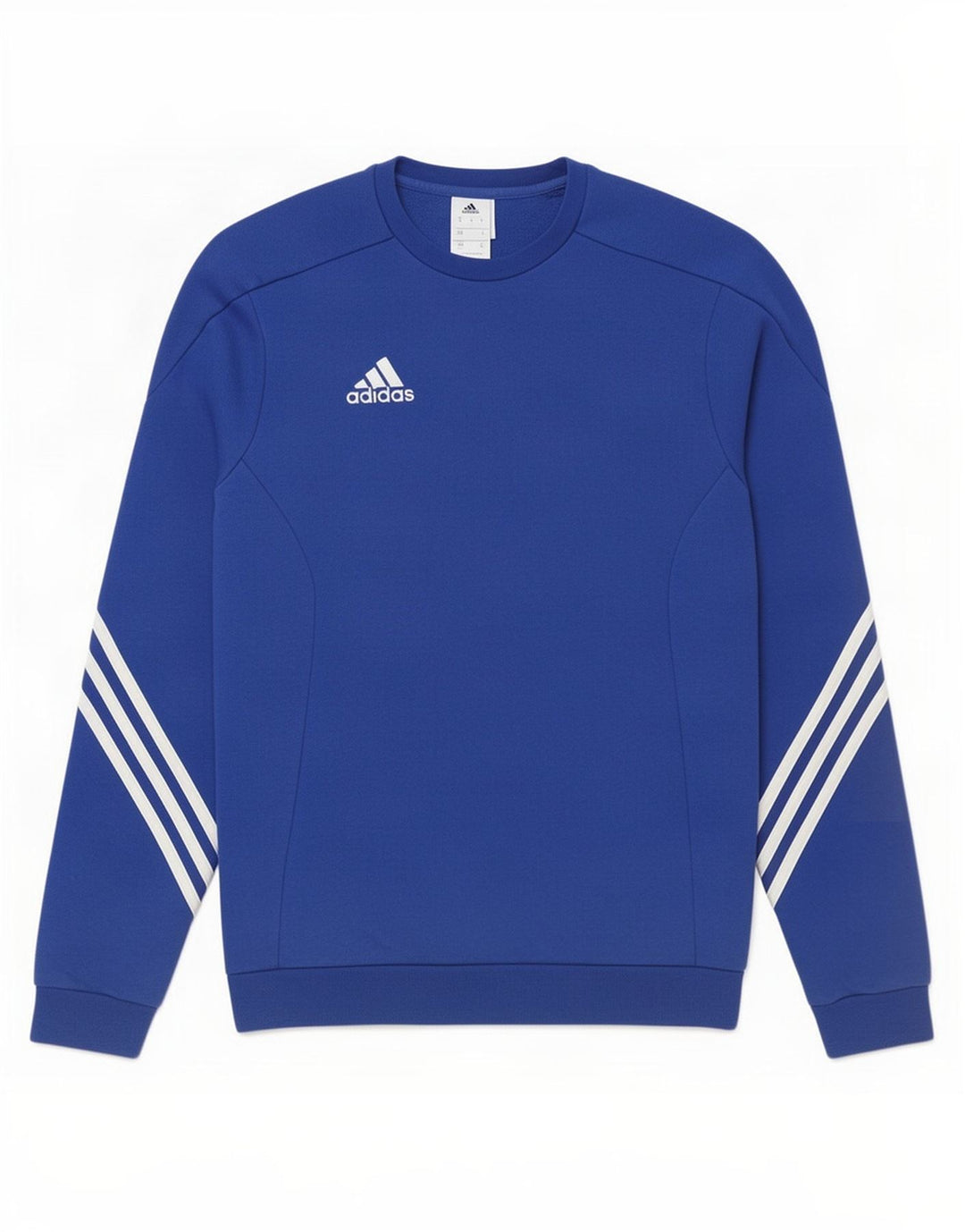 Adidas Męska Bluza Sweter Mała Niebieska Bawełniana