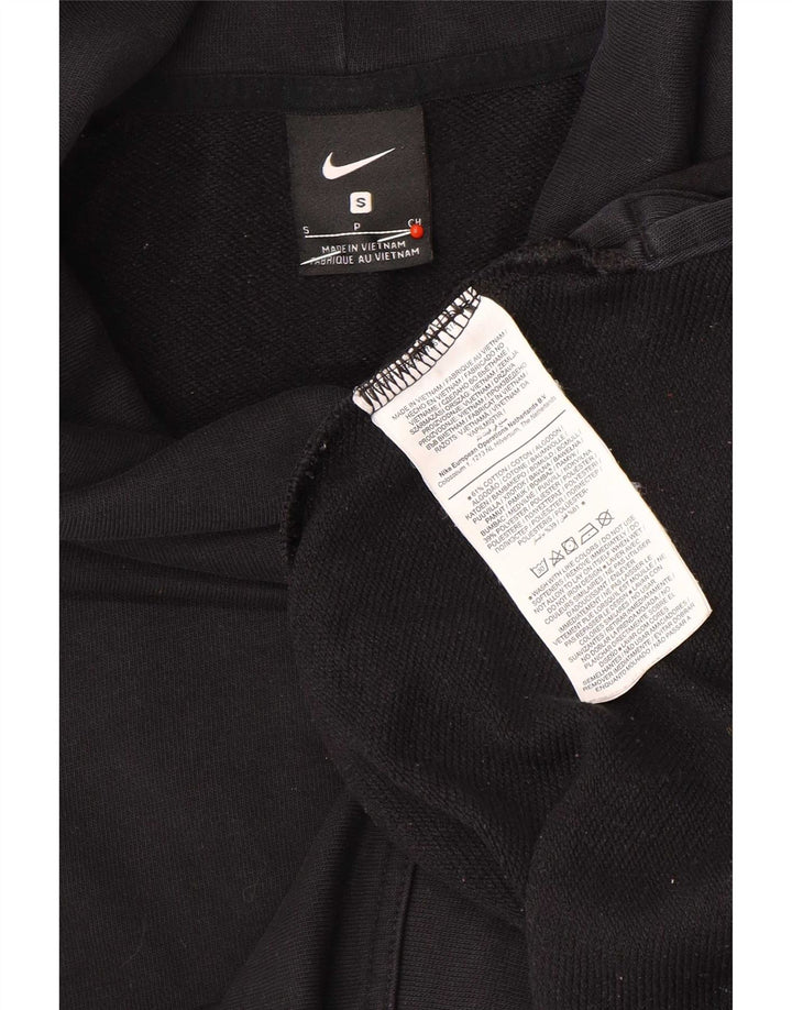 Damska bluza dresowa Nike Graphic Oversize UK 10, mała, czarna, bawełniana