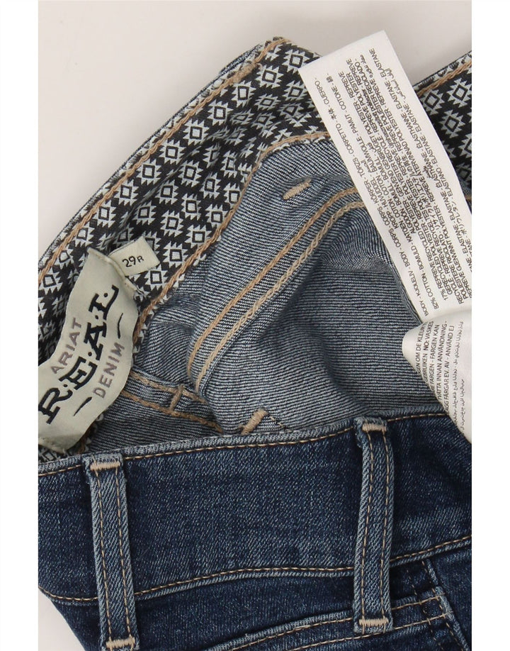 Damskie proste dżinsy ARIAT W29 L29 Niebieskie bawełniane