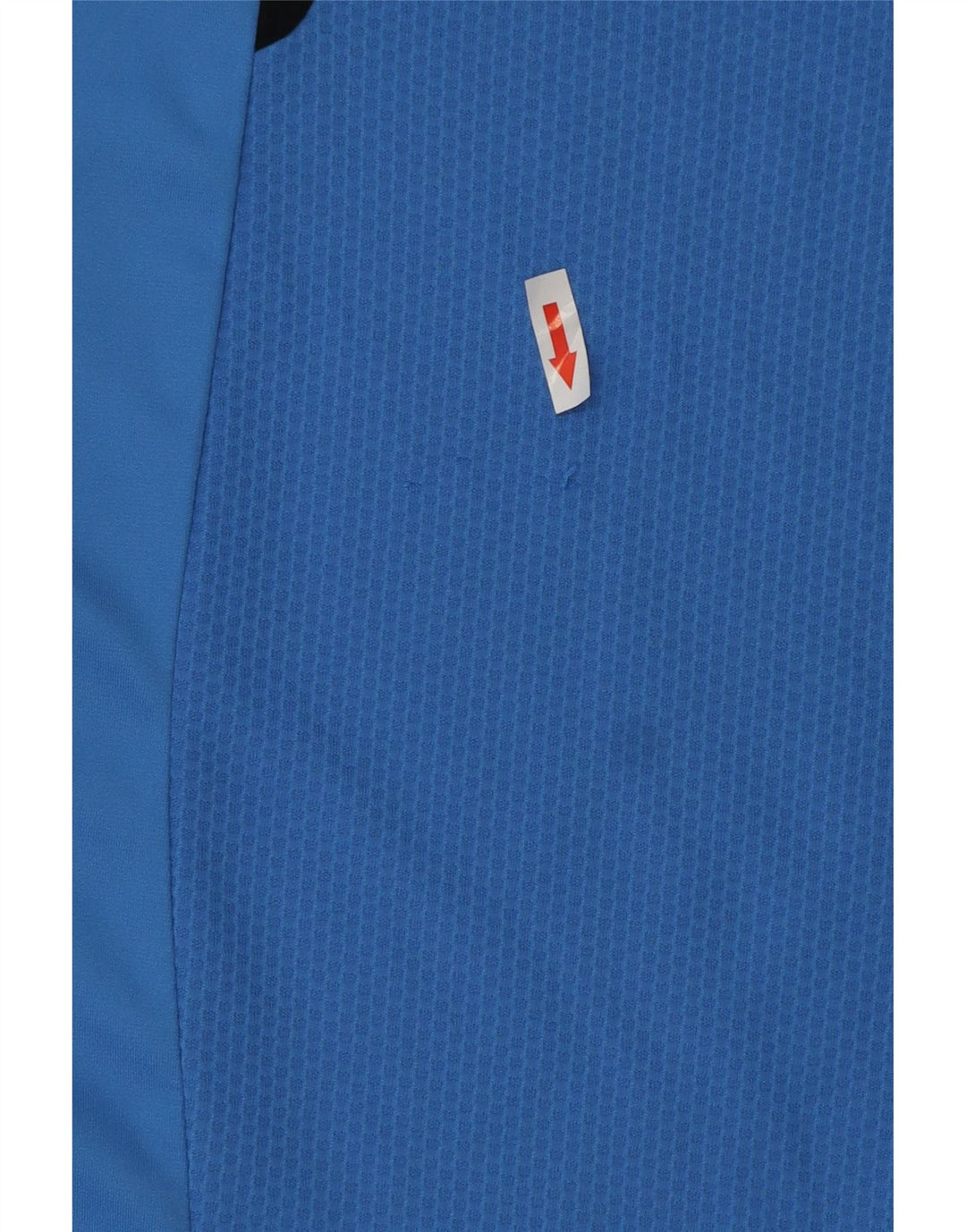 Adidas Męska koszulka Climacool Top, duża, niebieska, poliestrowa z blokami kolorów