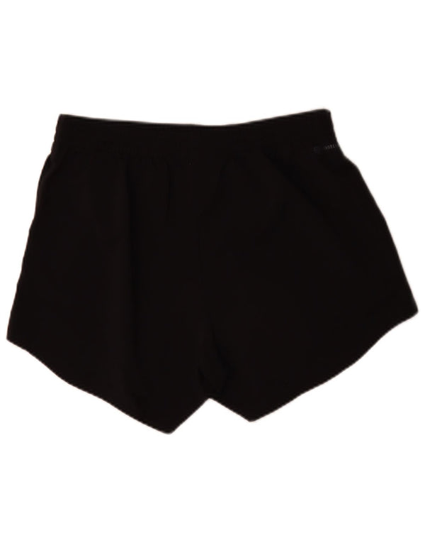 Damskie spodenki sportowe Adidas Loose Fit UK 12/14 Średni czarny poliester sportowy