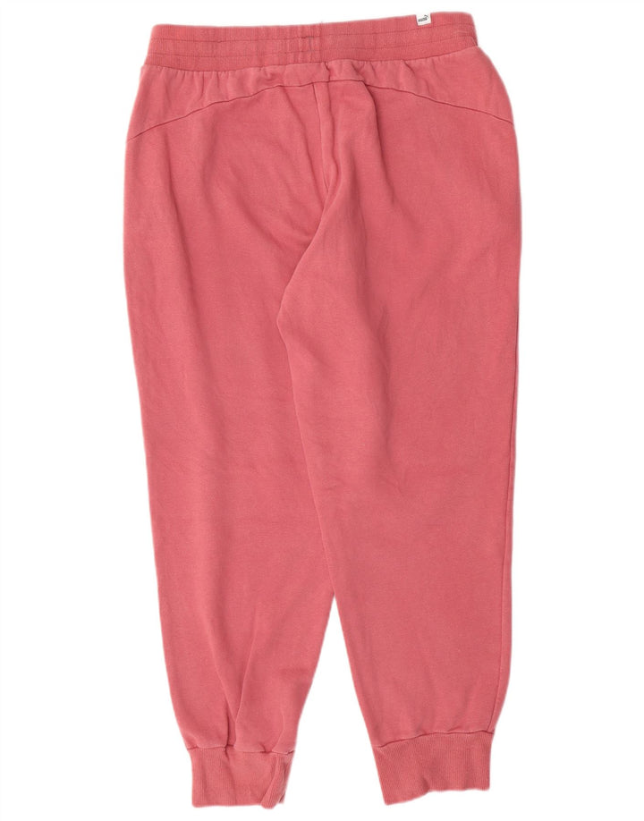 Damskie spodnie dresowe PUMA Joggers UK 14, duży róż