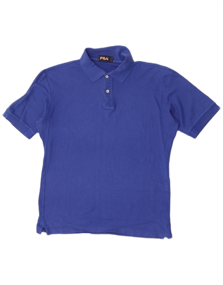 Męska koszulka polo Fila IT 50 Medium Blue