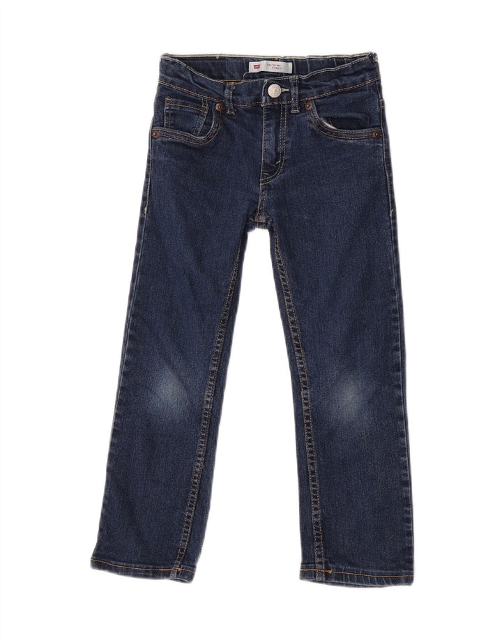 Levi's Boys 511 Slim Jeans 5-6 lat W22 L19 Niebieska bawełna