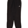 Męskie spodnie dresowe Adidas, średnie czarne, bawełniane