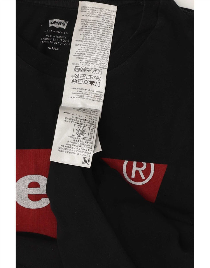 Męski T-shirt z grafiką Nike, mały, czarny, bawełniany