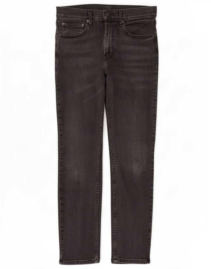 Levi's Męskie dżinsy 511 Slim 32 L30 Czarne bawełniane