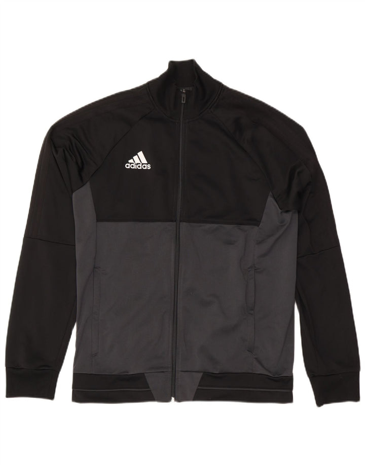 Adidas Męska bluza dresowa Top Jacket Medium Black Colorblock Poliester