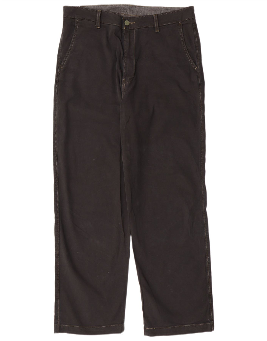 Męskie spodnie chino LEVI'S 540 Straight W33 L29 Czarna bawełna