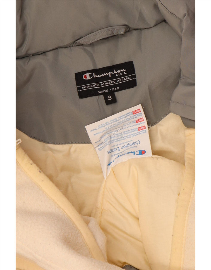 Damska kurtka wyściełana Champion Oversize UK 10 Small, szary nylon