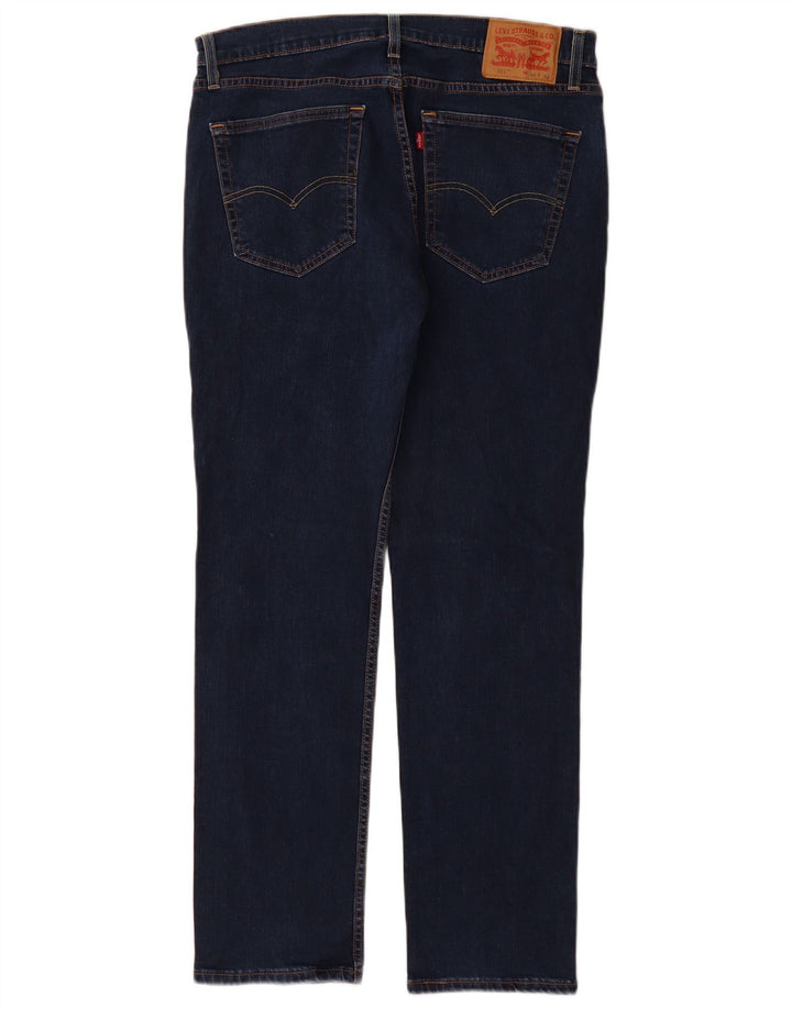 Męskie jeansy Levi's 511 Slim W36 L32 Niebieska bawełna
