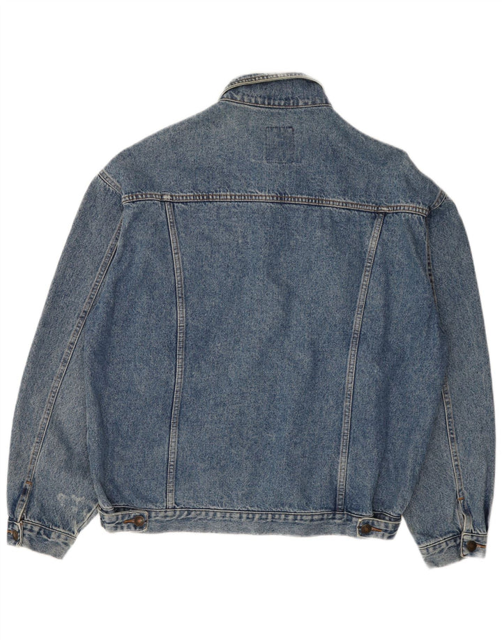 Męska kurtka dżinsowa Casucci UK 42 XL niebieska