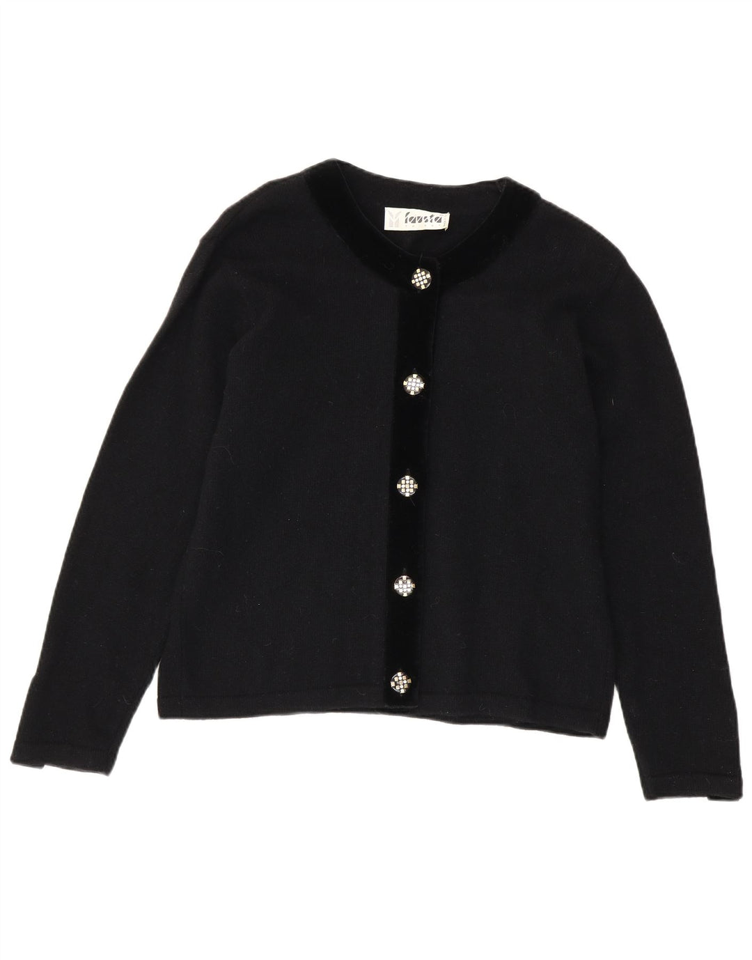 Sweter damski Fausta UK 14, średni czarny