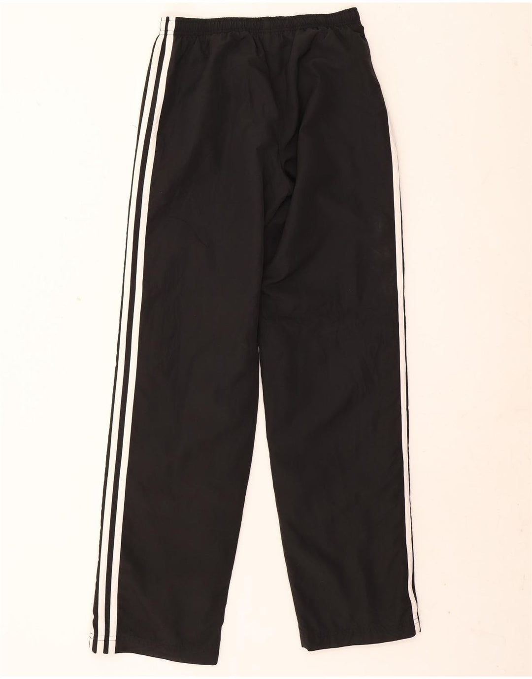Męskie spodnie dresowe Adidas UK 10, małe, czarne, poliestrowe