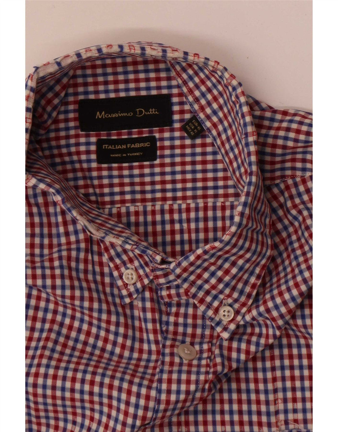 Koszula męska Massimo Dutti XL, wielobarwna kratka