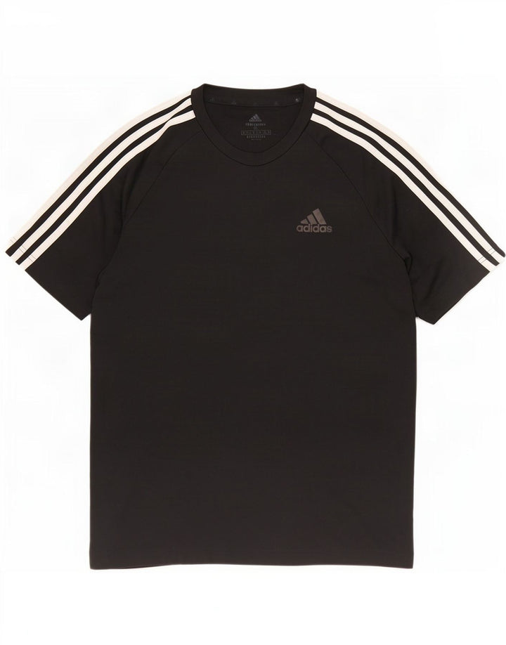 Męska koszulka Adidas Aeroready Top, mała, czarna, z poliestru
