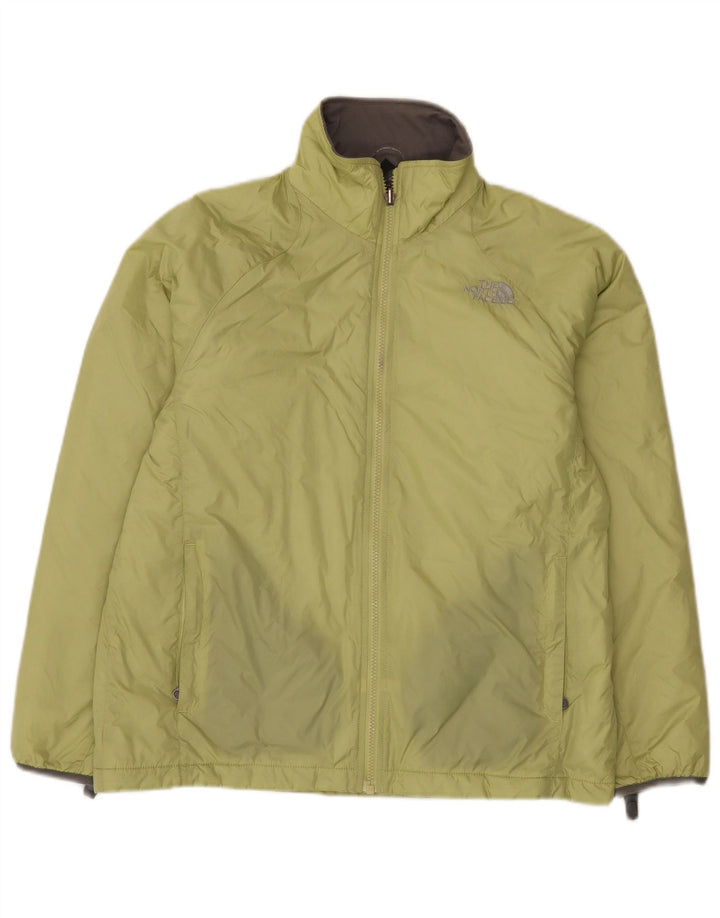 Damska kurtka wiatrówka The North Face UK 16, duża, żółta, poliestrowa