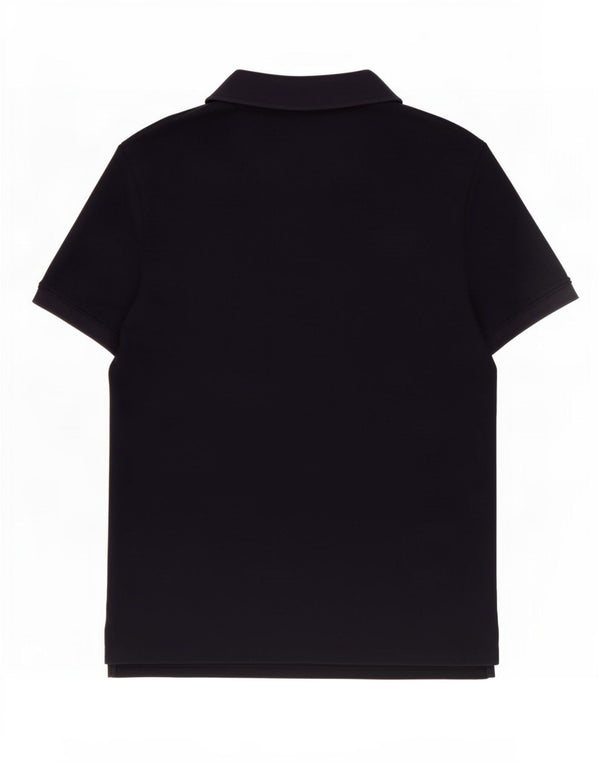 Męska koszulka polo Calvin Klein, średnia, granatowa, bawełniana