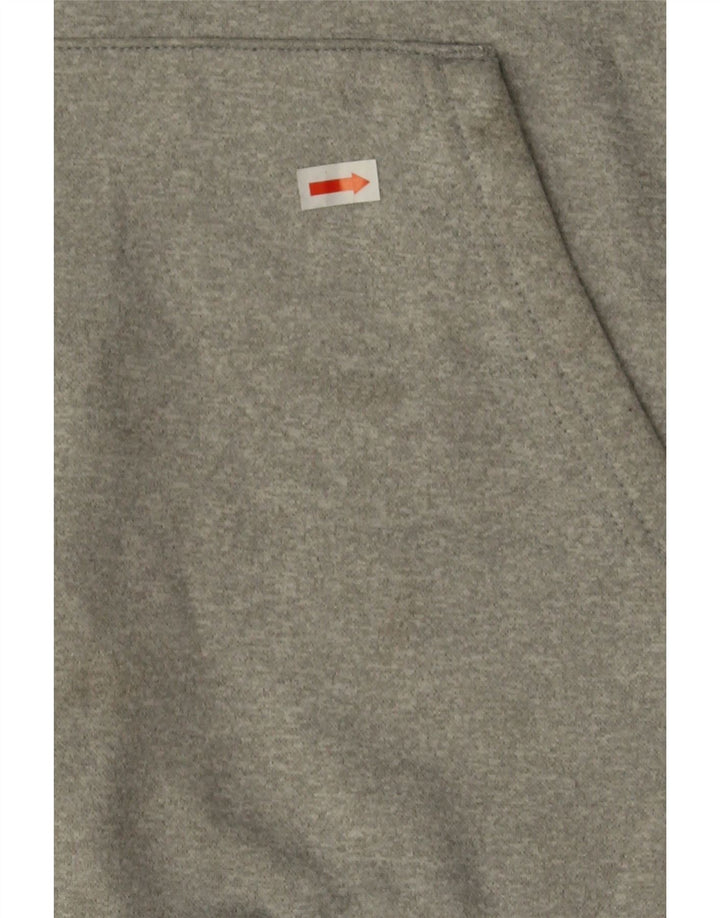 HURLEY Mens Hoodie Jumper Medium Grey Polyester Vintage Hurley and Second-Hand Hurley from Messina Hembry 