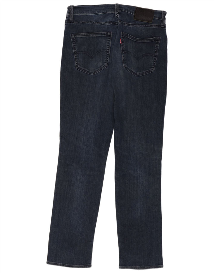 Męskie jeansy Levi's Slim W32 L30 Granatowa bawełna