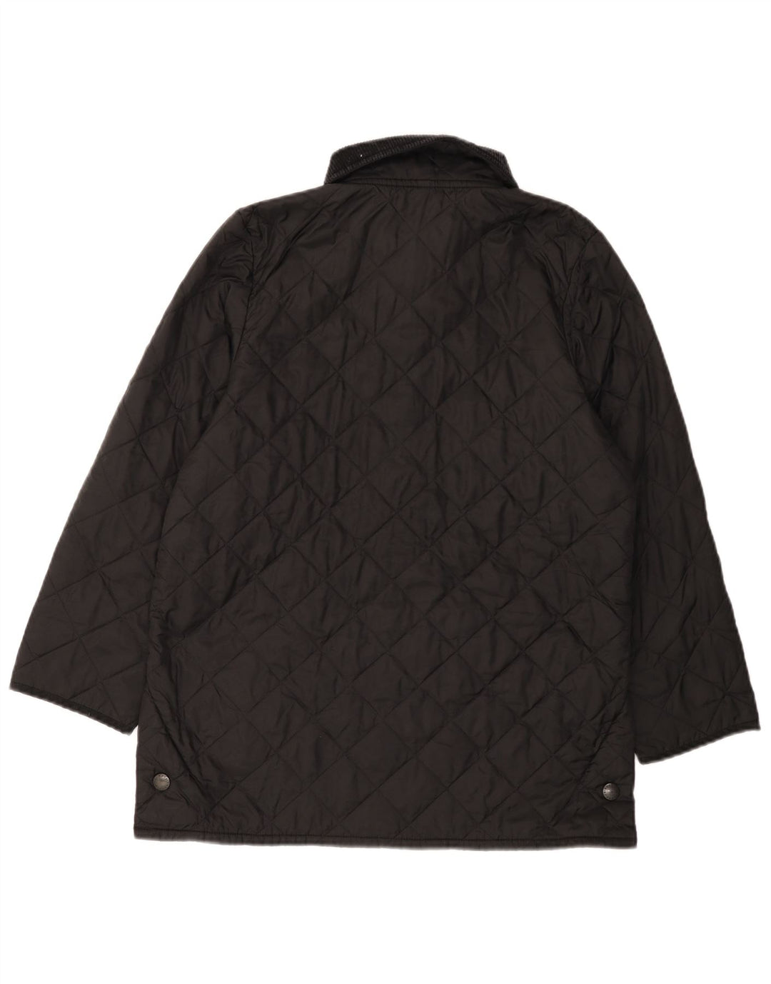 Pikowana kurtka chłopięca Barbour 13-14 lat XL, czarna, poliamidowa