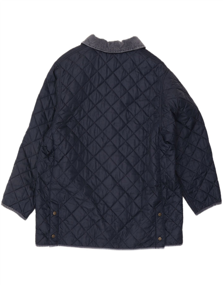 Męska pikowana kurtka Henri Lloyd UK 42 XL, granatowa, nylonowa