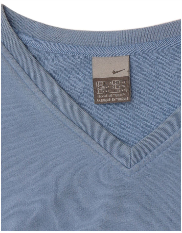 Damska bluza dresowa Nike UK 14/16, duża niebieska