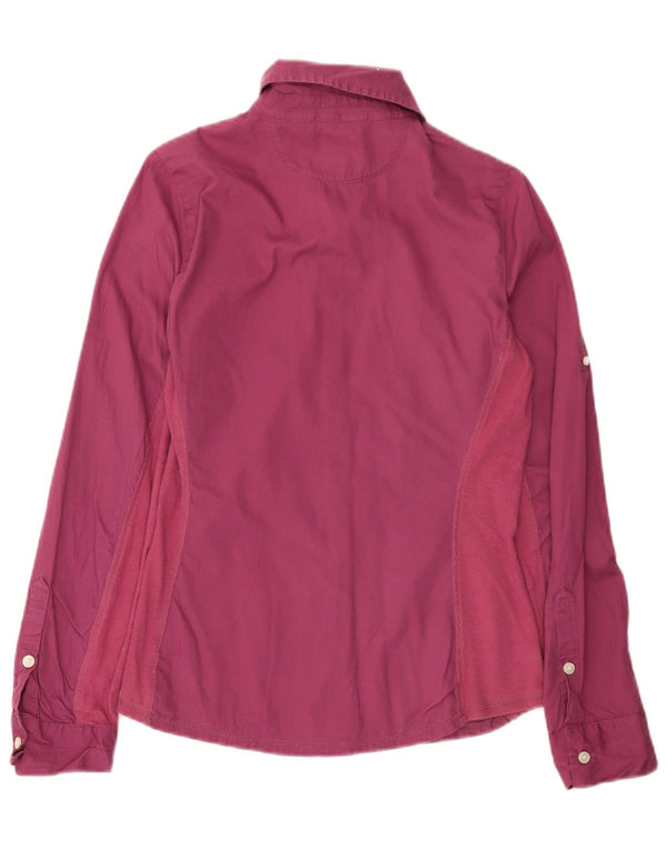 Koszula damska CONVERSE One Star UK 10, mała, różowa, bawełniana w bloki kolorów