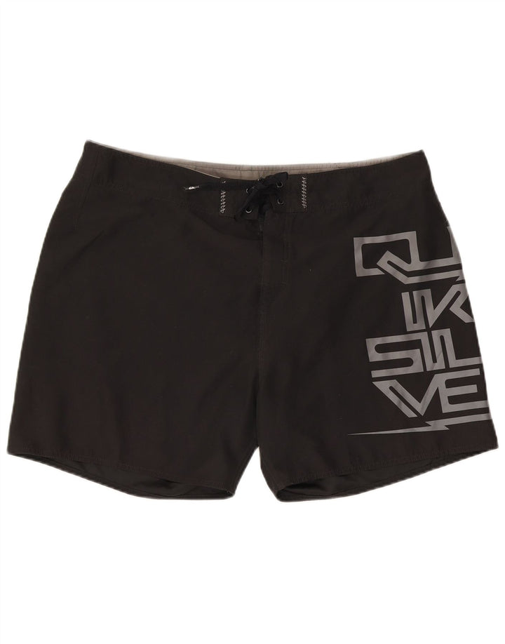 Męskie spodenki kąpielowe Quiksilver Graphic XL, czarny poliester