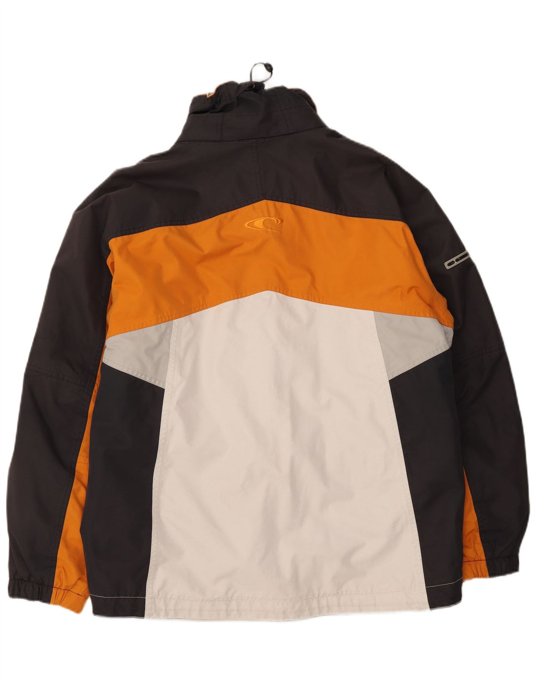 O'NEILL Mens Windbreaker Jacket UK 40 Large Black Colourblock Polyester