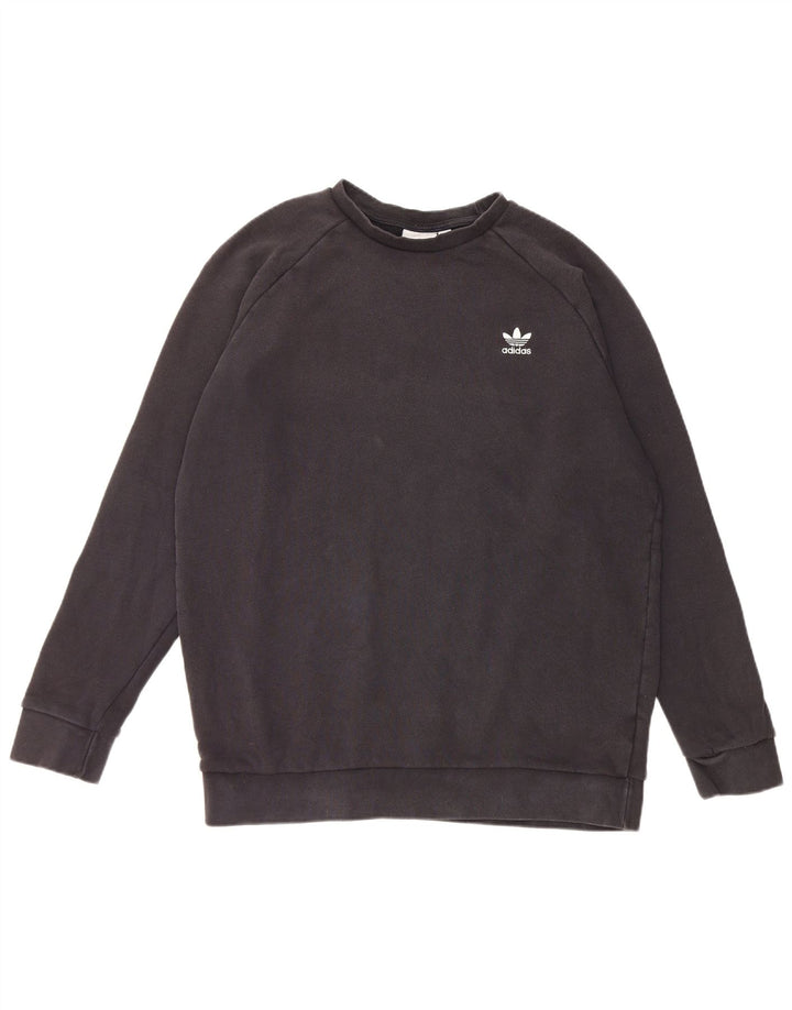 Bluza męska Adidas, duża, czarna, bawełniana