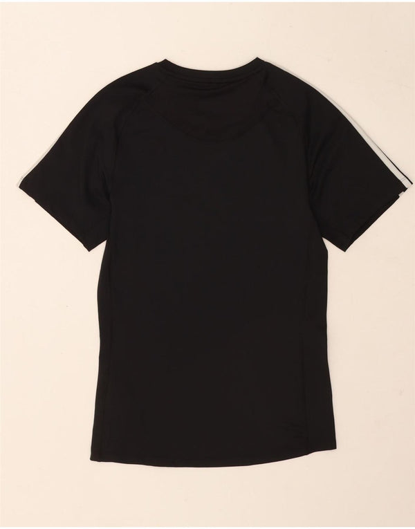 Męska koszulka Adidas Tech Fit Top, średni czarny poliester