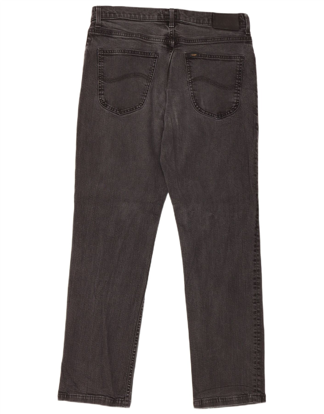 Męskie jeansy Lee Brooklyn Straight W34 L30, czarne, bawełniane