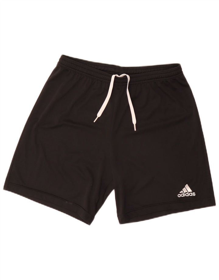 Męskie spodenki sportowe Adidas Aeroready, duże, czarne, poliestrowe