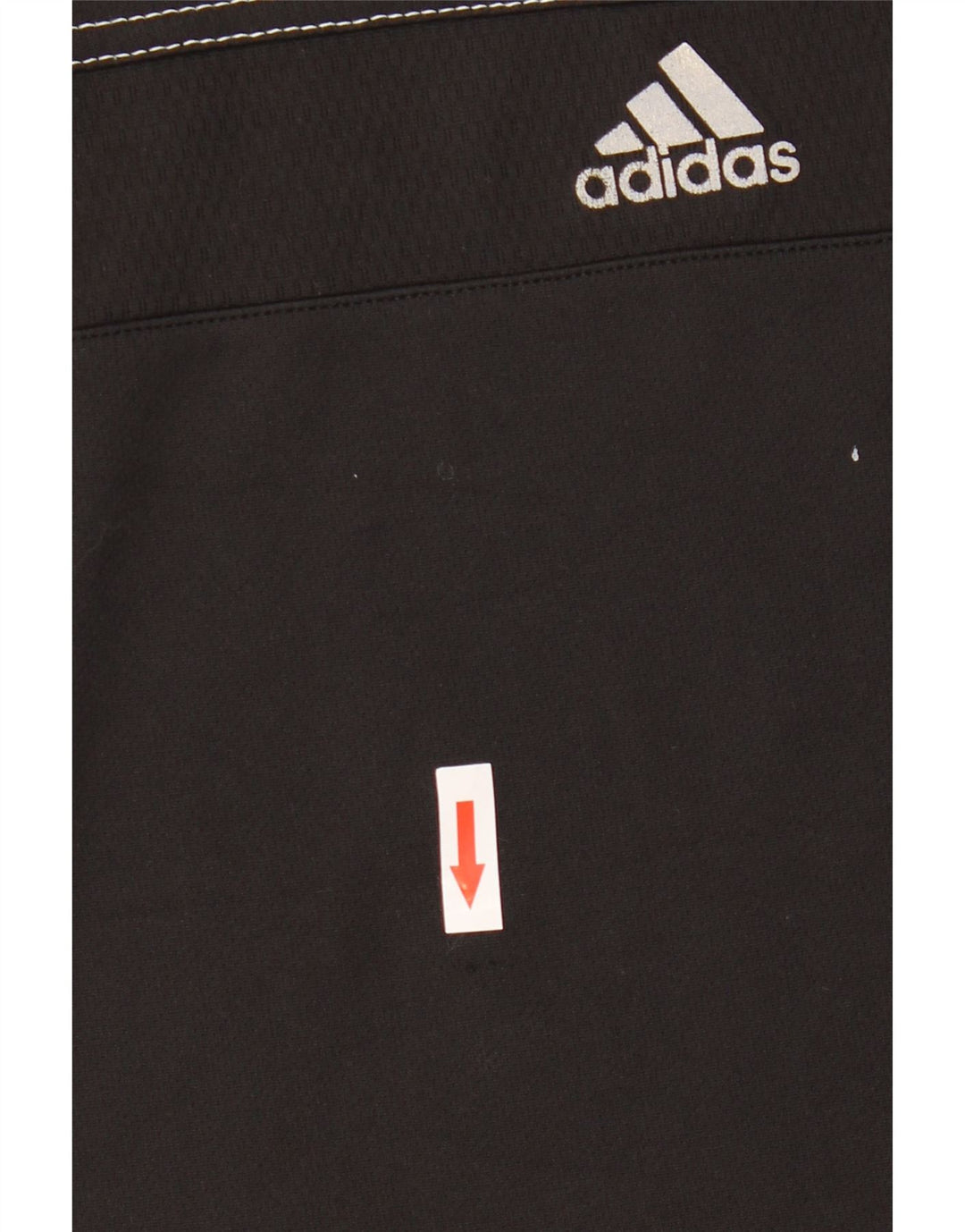 Męska kamizelka z grafiką ADIDAS, mała, czarna, poliester