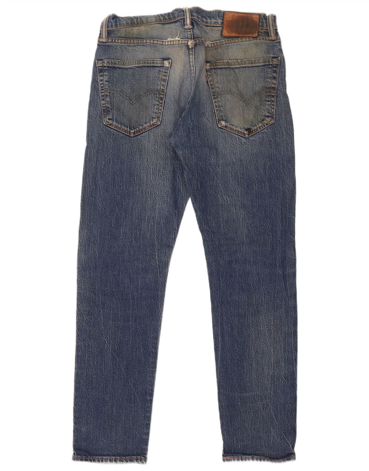 Męskie jeansy Levi's Slim W30 L32 Niebieskie bawełniane
