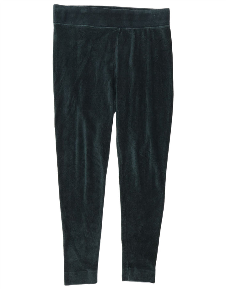 Legginsy damskie Marks & Spencer welurowe UK 16, duże, zielone