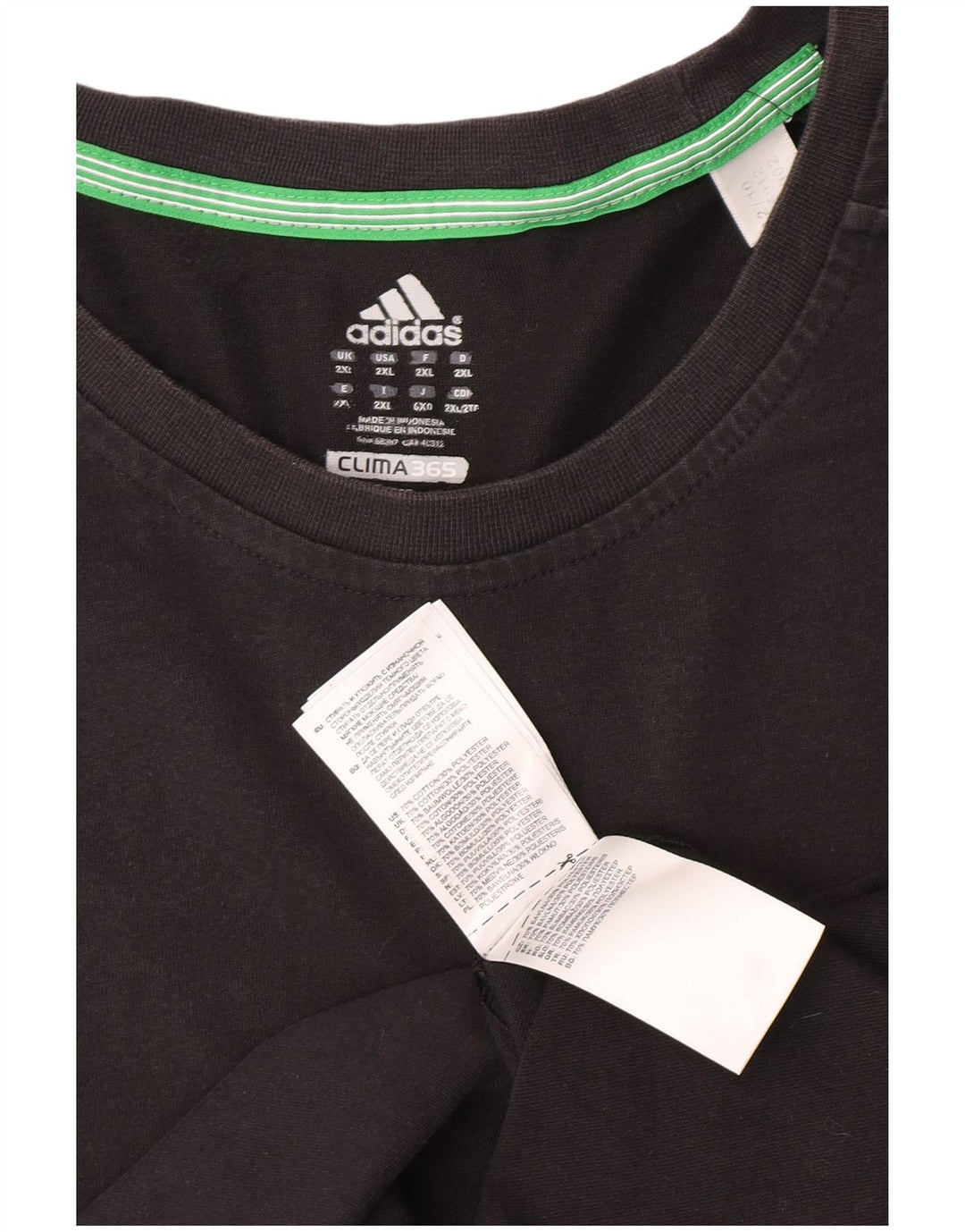 Adidas Męska koszulka Climalite Top 2XL Szara bawełna