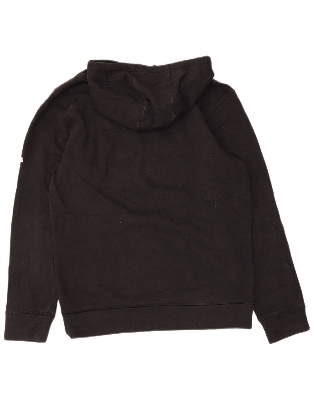 Adidas Męska bluza z kapturem, mała, czarna, bawełniana