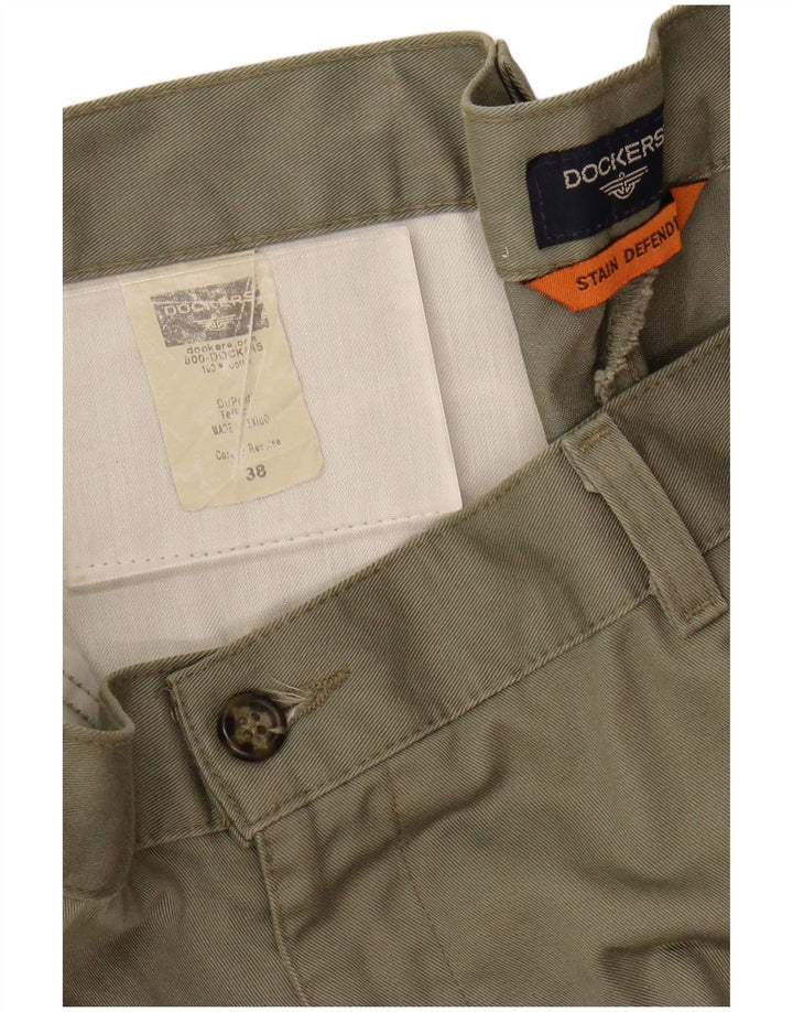 Męskie spodenki chino Dockers Stain Defender W38 XL Khaki