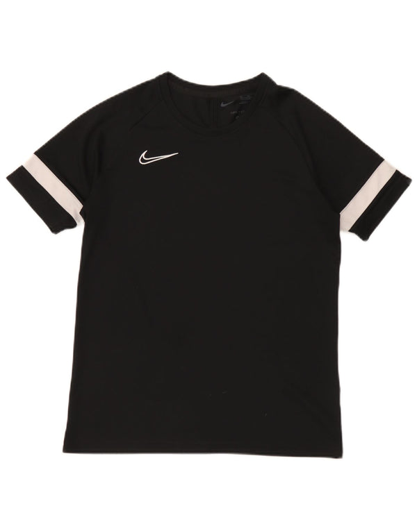 T-shirt chłopięcy Nike Dri Fit 13-14 lat XL, czarny, blok kolorów