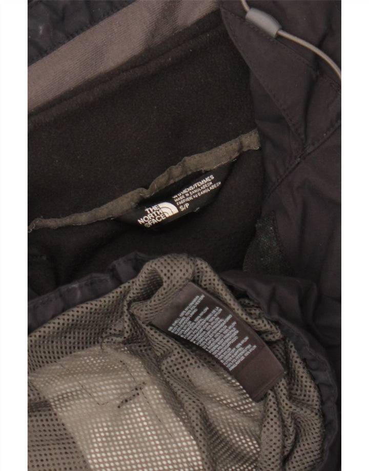 Damska kurtka wiatrówka z kapturem The North Face UK 10, mała, czarna, nylonowa