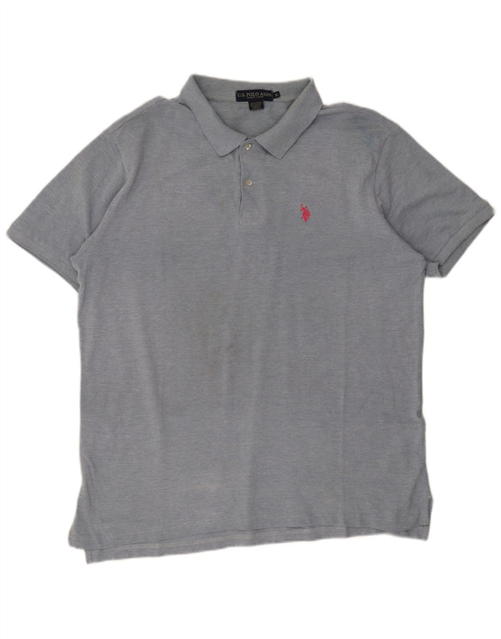 US Polo Assn. Koszula męska XL, niebieska, bawełniana