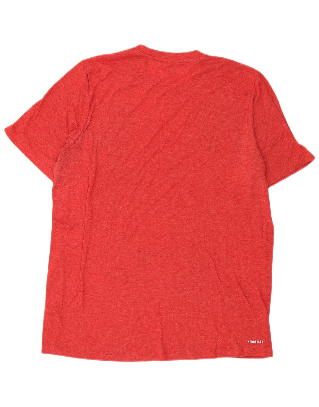 Męska koszulka Adidas Aeroready Top, średni czerwony poliester