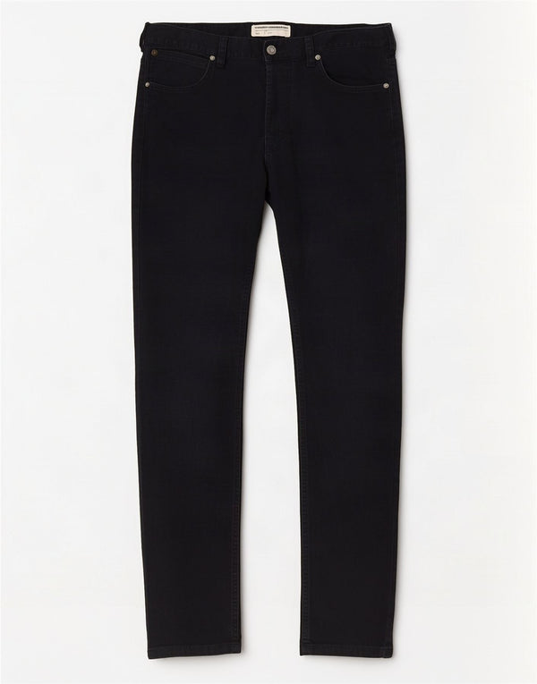 Męskie spodnie typu slim casual French Connection W32 L31 Granatowa bawełna