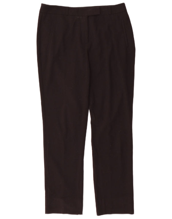 Marks & Spencer Damskie nowoczesne spodnie garniturowe slim UK 12 średnie W32 L29 czarne