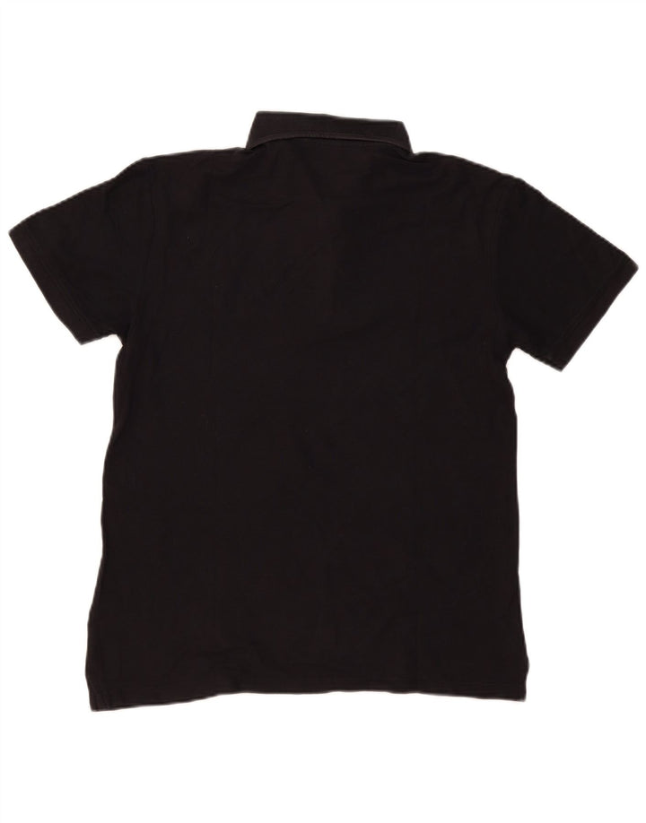 Męska koszulka polo Calvin Klein, mała, czarna, bawełniana