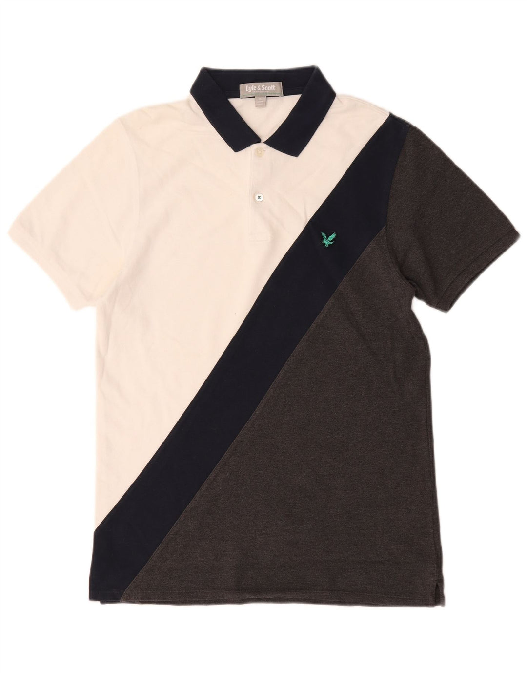 Męska koszulka polo Lyle & Scott, bawełniana, w kolorze średniej bieli